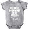 Greatest Godmother In The Universe Baby Onesie