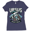 polar bear hunting Ladies Fitted T-Shirt
