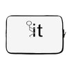funny sweat Laptop sleeve