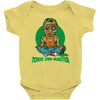 toxic zen master Baby Onesie
