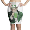 st patricks day  uncle sam Pencil Skirts