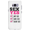SEX YES HOT SEX SAFE SEX GREAT SEX Samsung Galaxy S8 Plus