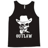 outlaw cow boy motor bike Tank Top