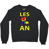 gay pride parade lgbt lesbian gay bi trans queer pan light Crewneck Sweatshirt