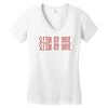sleigh my name Women's V-Neck T-Shirt