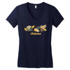 Autumn Leafs Women's V-Neck T-Shirt
