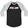 pride fc logo 2 3/4 Sleeve Shirt