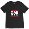 mad nyc new york city run fashion slogan party V-Neck Tee