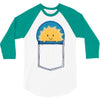 personal sun 3/4 Sleeve Shirt