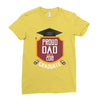 proud dad of a 2018 graduate. Ladies Fitted T-Shirt