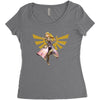 Zelda Women's Triblend Scoop T-shirt