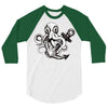 pirate octopus 3/4 Sleeve Shirt