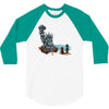 the planet of the kong 3/4 Sleeve Shirt