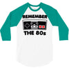 remember the 80's 3/4 Sleeve Shirt