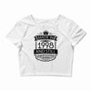 Made In 1998 And Still Awesome Crop Top