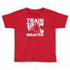 silver edition train insaiyan dragonball z insane bodybuilding goku Toddler T-shirt