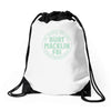 burt macklin fbi Drawstring Bags