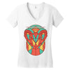 taurus Women's V-Neck T-Shirt