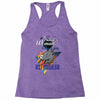 who loves rotweiller Racerback Tank