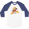 boxers support leukemia awareness 3/4 Sleeve Shirt