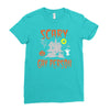 scary gay person Ladies Fitted T-Shirt