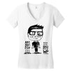 code nerd Women's V-Neck T-Shirt