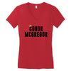 conor mcgregor crown Women's V-Neck T-Shirt