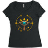 Sheikah Slate   Legend Of Zelda Women's Triblend Scoop T-shirt
