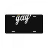 Yay! License Plate