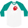 I Love Cats Its People Who Annoy Me 3/4 Sleeve Shirt