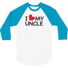I Love My Uncle 3/4 Sleeve Shirt