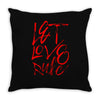 let love rule Throw Pillow