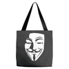 v per vendetta face film horror cinema&amp;tv Tote Bags