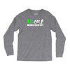 zombie never give up fun Long Sleeve Shirts
