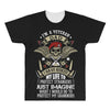 I'm A Veteran Dad T Shirt All Over Men's T-shirt