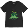 platform in the clouds V-Neck Tee