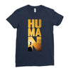 Human Ladies Fitted T-Shirt