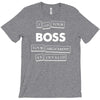 argument invalid boss T-Shirt