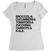 vegan Women's Triblend Scoop T-shirt