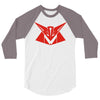 decepticon zoltar (mono) 3/4 Sleeve Shirt