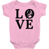 Love Star Trek Baby Bodysuit
