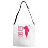 eat sleep battlefield Adjustable Strap Totes