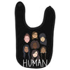 Women's March We are Human Baby Bibs