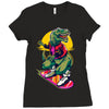 rex to the future Ladies Fitted T-Shirt
