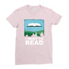 i want to read Ladies Fitted T-Shirt