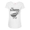 the losers club derry me est. 1958 boat Maternity Scoop Neck T-shirt