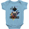 who loves frenchies Baby Bodysuit