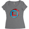 square in circle Women's Triblend Scoop T-shirt