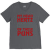 my head hertz from these puns V-Neck Tee