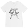 canelo eroded V-Neck Tee